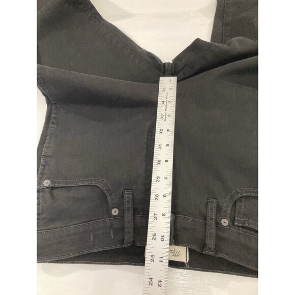 Madewell Jeans Women’s 28T Black Denim 10" High Rise Skinny Tall Casual - Picture 9 of 11